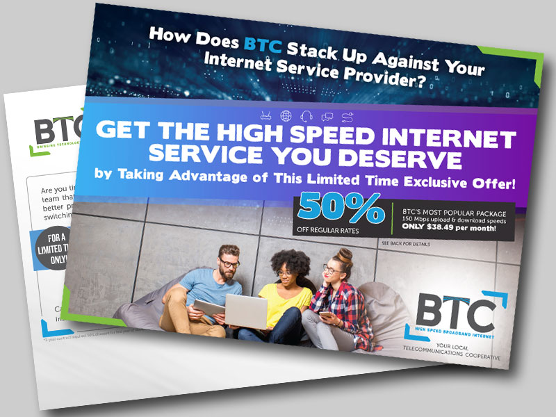 BTC Mailer Promotions