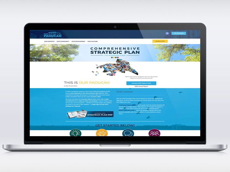 Strategic Plan website